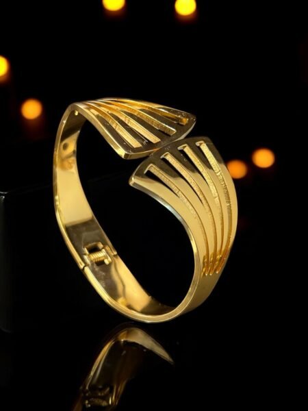 Geometric Open Bracelet