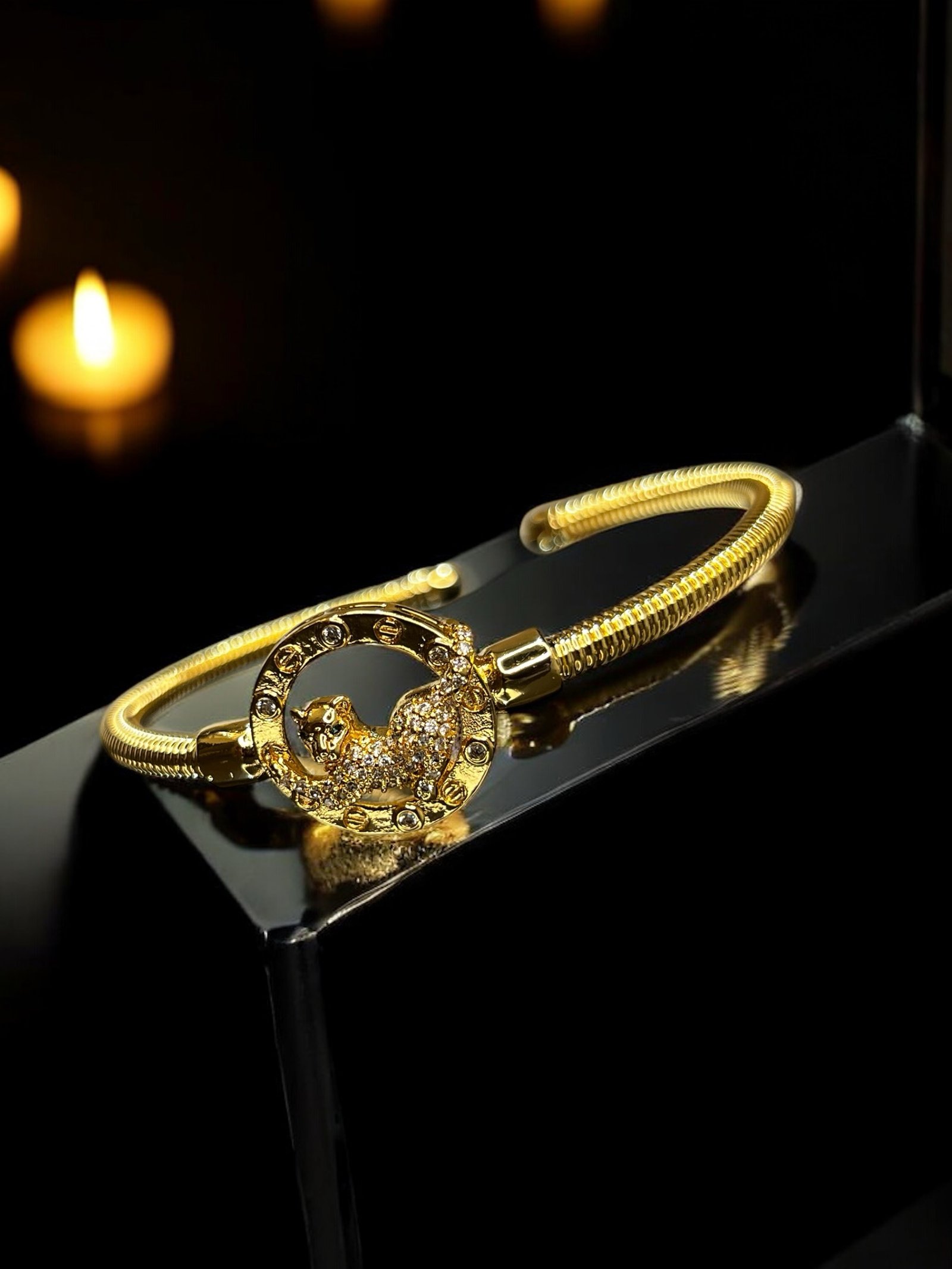 Panthera Luxe Open Cuff - Image 2