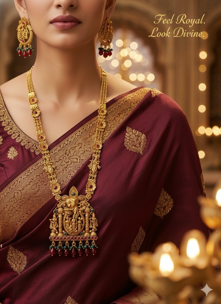 Antique Radha Krishna Temple Set - Image 2