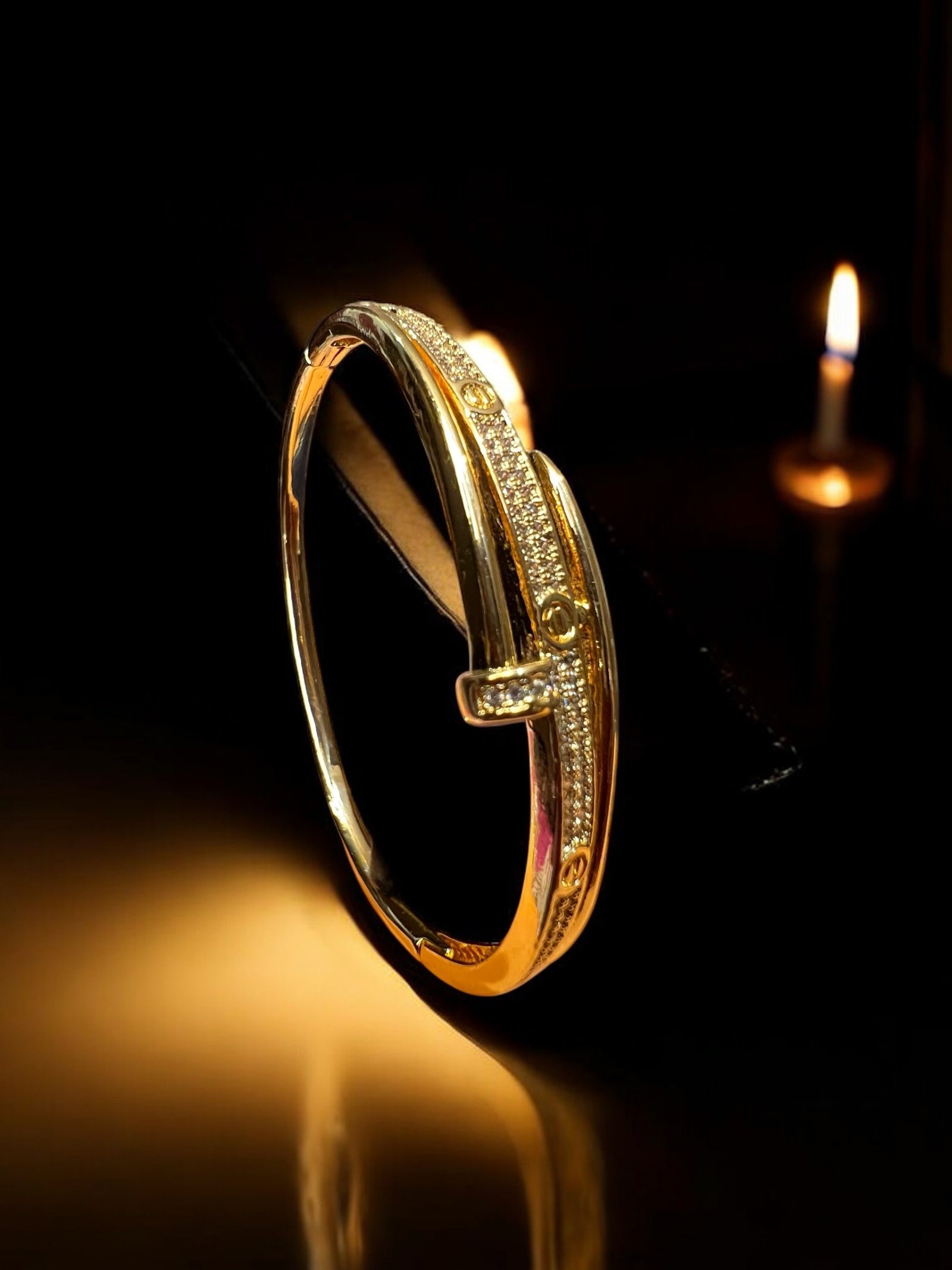 Diamond Nail Bracelet - Image 2