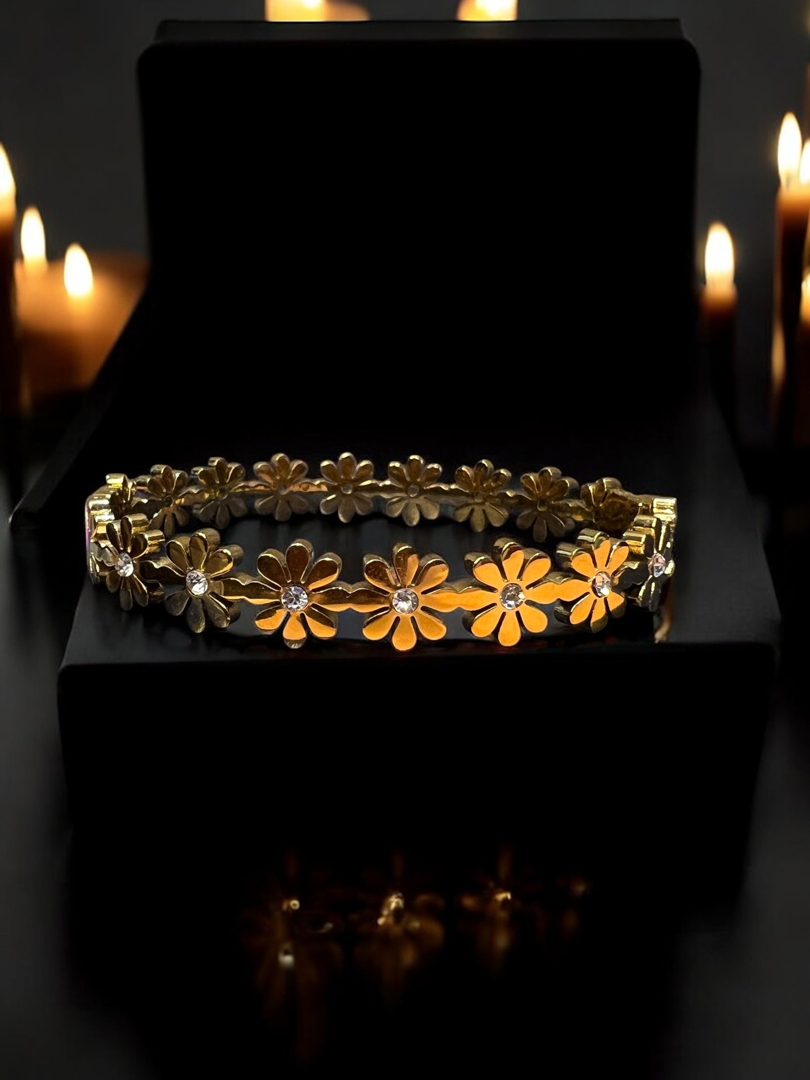 Sunflower Anti Tarnish Bracelet - Image 2