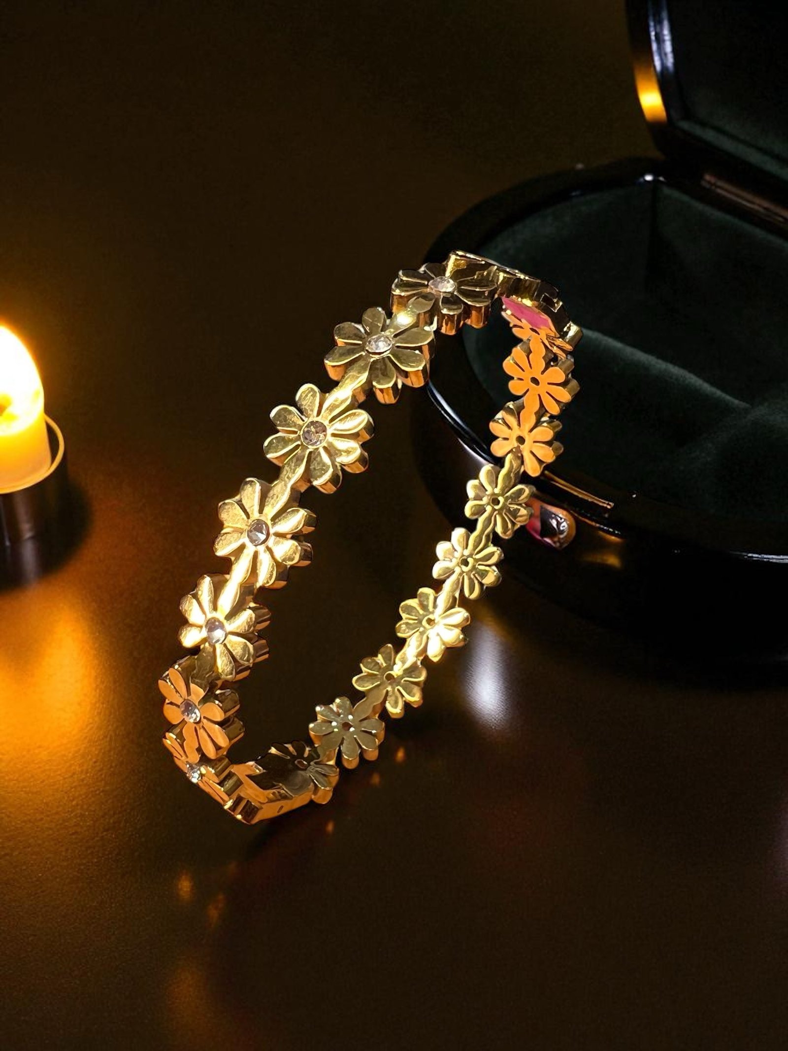 Sunflower Anti Tarnish Bracelet