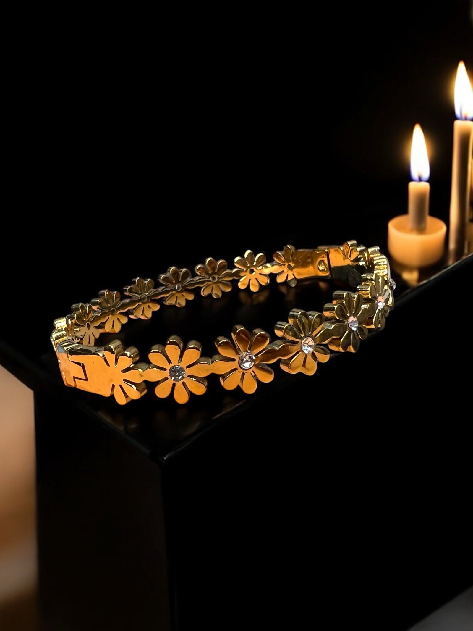 Sunflower Anti Tarnish Bracelet - Image 3