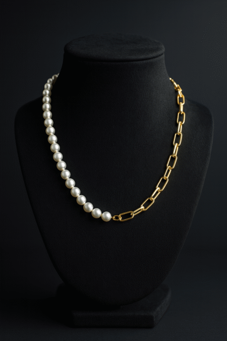 Dual Style Pearl Necklace