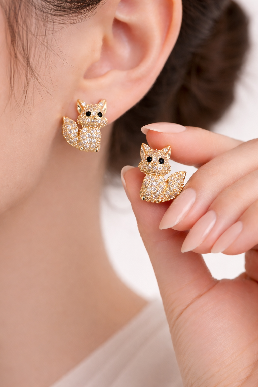 anti tarnish stud earrings under 500 for girls