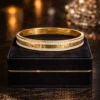 Luxury Crystal Line Gold Bracelet for Women