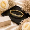 Crystal Circle Bracelet for Women