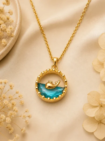 Whale Pendant Necklace