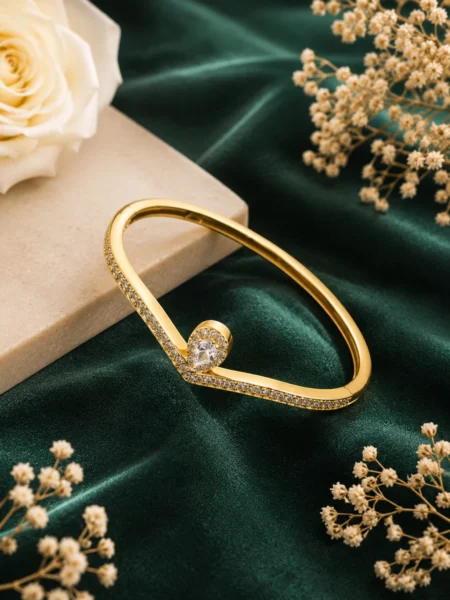 Teardrop Crystal Bracelet for Women