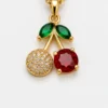 Cherry Pendant Necklace