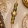 Emerald Maharani Bracelet Watch
