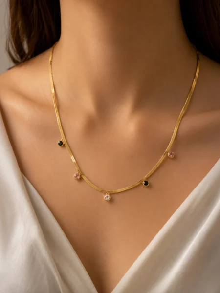 Aurora Charm Necklace