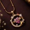 Celestial Heart Pendant Necklace by VEDA JEWELS